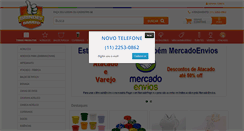 Desktop Screenshot of brindesbarato.com.br