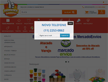Tablet Screenshot of brindesbarato.com.br